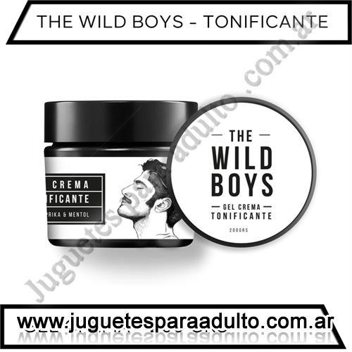 Aceites y lubricantes, Lubricantes estimulantes, Crema tonificante con paprika y mentol the wild boys